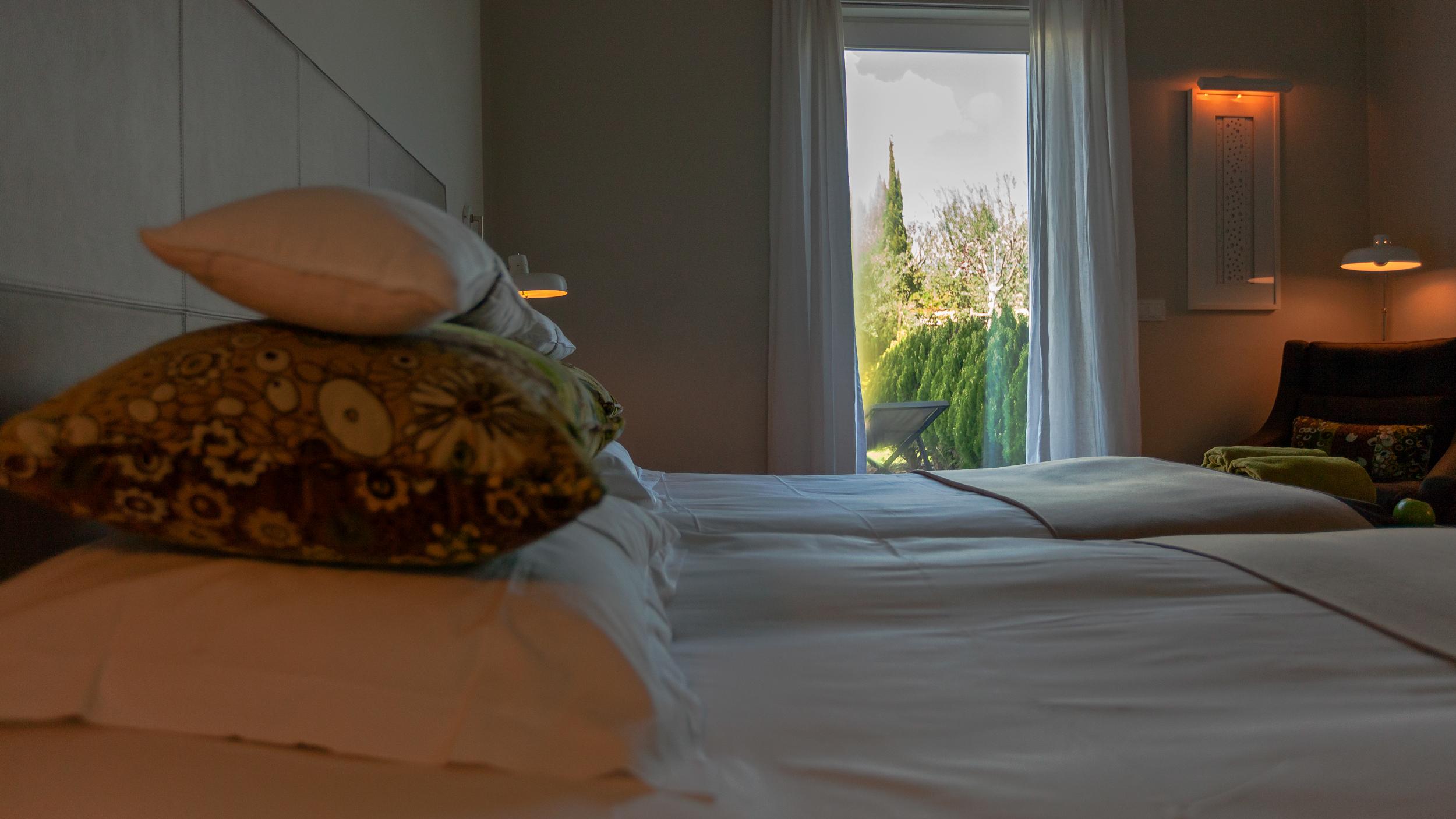 Hotel M'Ar De Ar Aqueduto Évora Exteriér fotografie A bedroom at the hotel