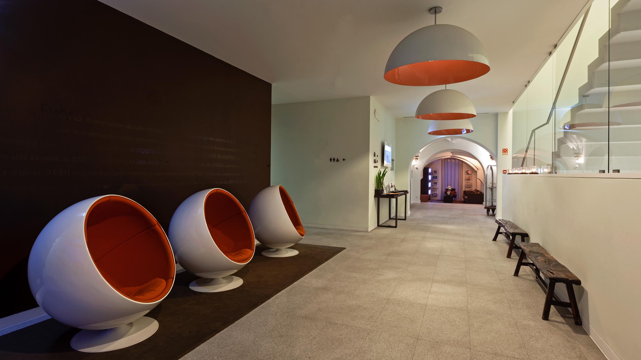 Hotel M'Ar De Ar Aqueduto Évora Exteriér fotografie The interior of the hotel